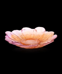Daum, Or d'Abeille Tableware, Medium presentation flower