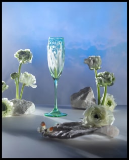 Artel, Lily of the Valley, Wine flute, clear