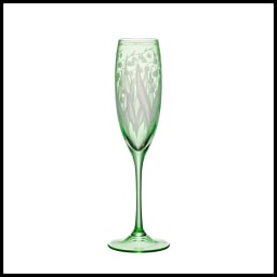 Artel, Lily of the Valley, Wine flute, peridot