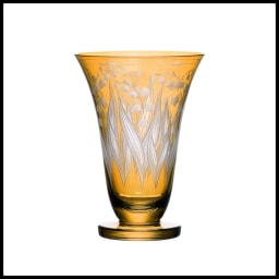 Artel, Lily of the Valley, Stemless goblet, amber