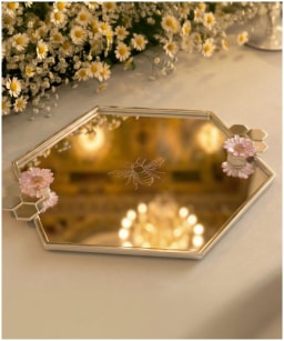 Daum, Or d'Abeille Tableware, Serving tray