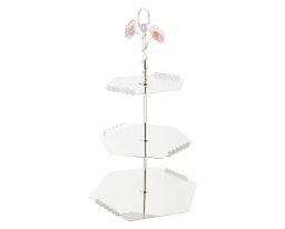 Daum, Or d'Abeille Tableware, 3 tiers stand