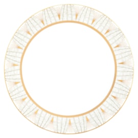 Daum, Or d'Abeille Tableware, Set of 2 dinner plates