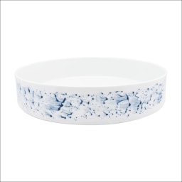 Jaune de Chrome, Blue Impression, Dish, large