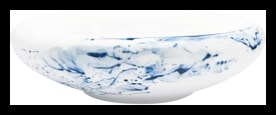 Jaune de Chrome, Blue Impression, Bubble soup plate
