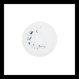 Jaune de Chrome, Blue Impression, Asian tea saucer