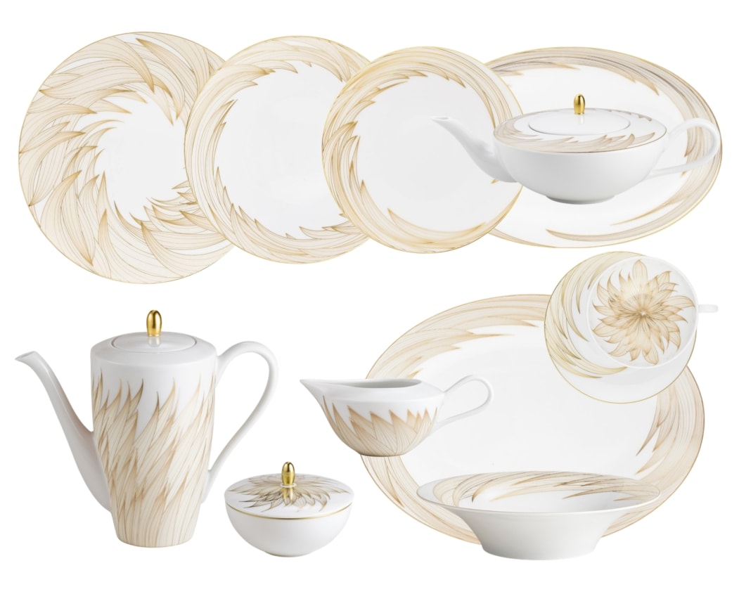 Raynaud, Phénix, Grand dining set for 8 persons