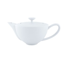 J.L Coquet, Hémisphère White Satin, Dinner set for 6 persons