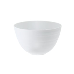 J.L Coquet, Hémisphère White Satin, Dinner set for 6 persons