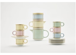 Ginori 1735 Diva, Essential set for 6 persons