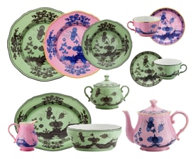 Ginori 1735 Oriente Italiano, Essential set for 6 persons