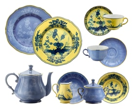 Ginori 1735 Oriente Italiano, Breakfast set for 6 persons
