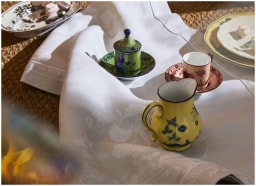 Ginori 1735 Oriente Italiano, Breakfast set for 6 persons
