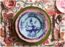 Ginori 1735 Oriente Italiano, Essential set for 6 persons