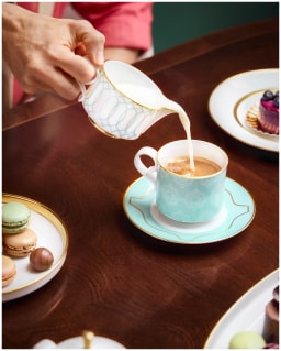 Fürstenberg Carlo este, Breakfast set for 6 persons