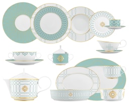 Fürstenberg Carlo este, Dinner set for 6 persons