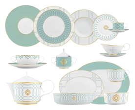 Fürstenberg Carlo este, Dinner set for 6 persons
