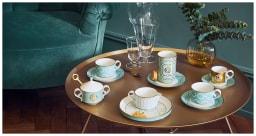 Fürstenberg Carlo este, Dinner set for 6 persons