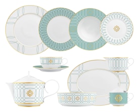 Fürstenberg Carlo este, Essential set for 6 persons