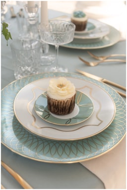 Fürstenberg Carlo este, Dinner set for 6 persons