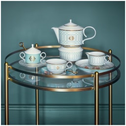 Fürstenberg Carlo este, Breakfast set for 6 persons