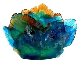 Daum, Fleur de Paon, Vase