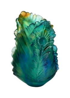 Daum, Fleur de Paon, Small vase