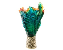 Daum, Fleur de Paon, Magnum vase