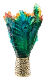 Daum, Fleur de Paon, Magnum vase