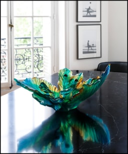 Daum, Fleur de Paon, Centrepiece