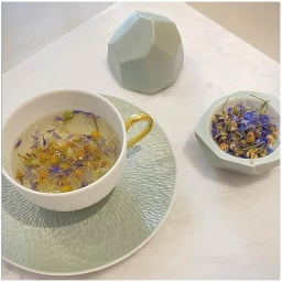 Raynaud, Minéral irisé Pearl Grey, Breakfast set for 6 persons