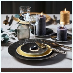 Raynaud, Minéral irisé Black, Dessert plate