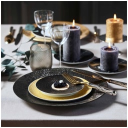 Raynaud, Minéral irisé Black, Presentation plate
