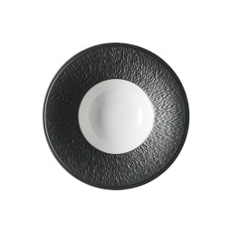 Raynaud, Minéral irisé Black, Deep plate with rim