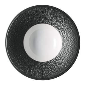 Raynaud, Minéral irisé Black, Deep plate with rim
