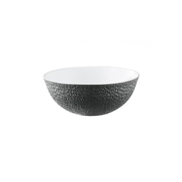 Raynaud, Minéral irisé Black, Calabash shaped salad bowl