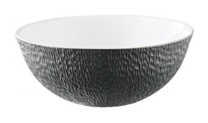 Raynaud, Minéral irisé Black, Calabash shaped salad bowl