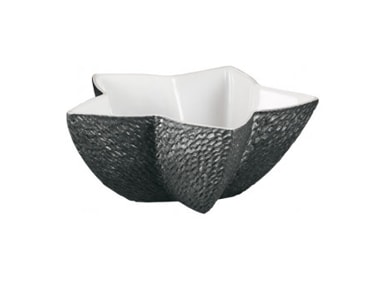 Raynaud, Minéral irisé Black, Star sugar bowl