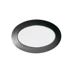Raynaud, Minéral irisé Black, Oval platter