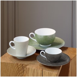 Raynaud, Minéral irisé Celadon, Essential set for 6 persons