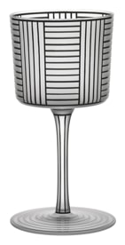 Lobmeyr, Hoffmann Bronzit Series, Wine glass, series b