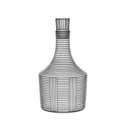 Lobmeyr, Hoffmann Bronzit Series, Wine decanter, series b