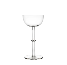 Lobmeyr, Hoffmann Goblets, Champagne cup with facetted stem