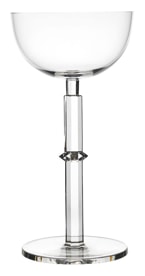 Lobmeyr, Hoffmann Goblets, Champagne cup with facetted stem