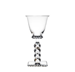 Lobmeyr, Hoffmann Goblets, Würfelschliff Pokal, with prism cut
