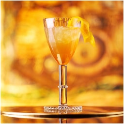 Lobmeyr, Hoffmann Goblets, Stufenschliff Pokal, with square stepped foot