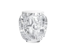 Lalique, Tourbillons vases, Vase, clear