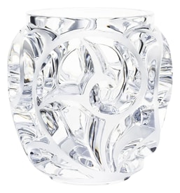 Lalique, Tourbillons vases, Grand vase, clear