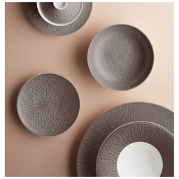 Raynaud, Minéral irisé Dark Grey, Essential set for 6 persons