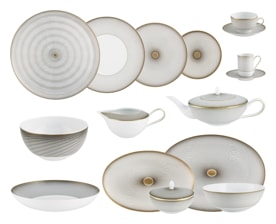Raynaud, Oskar, Dinner set for 6 persons